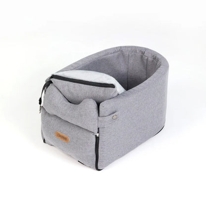 Portable Dog Car Seat Bed and Carrier for Small Pets - Travel Safety Accessories
