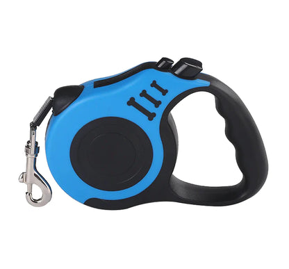 16.5FT Automatic Retractable Dog Leash with Pet Collar - Hands-Free Walking Solution, Complimentary Shipping within the US