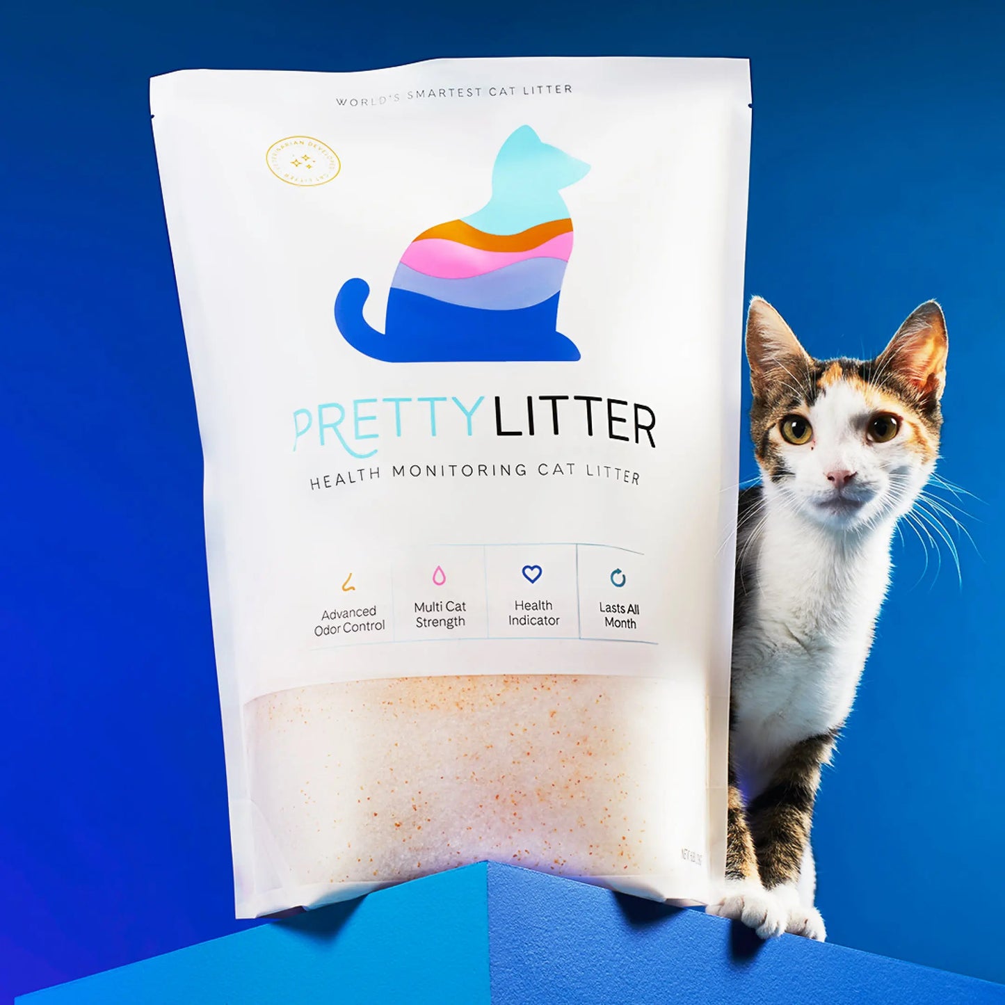 Prettylitter Original Unscented Cat Litter - 6 lbs