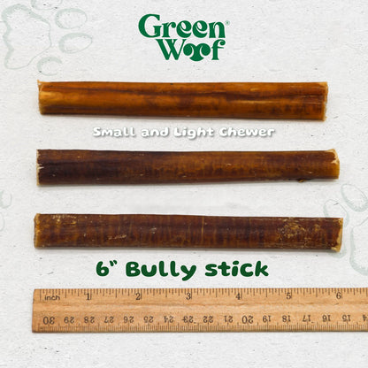 Straight Bully Sticks Natural Dog Chews