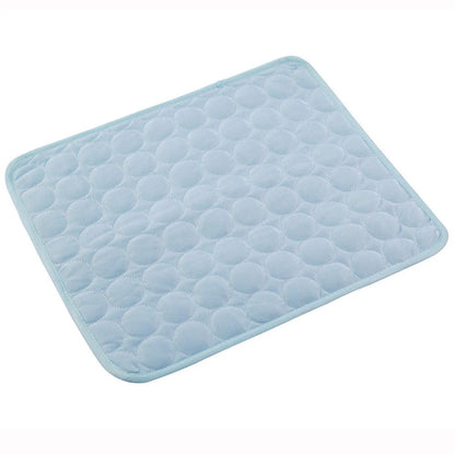 Cooling Ice Silk Pet Bed for Dogs and Cats - Optimal Summer Comfort Solution