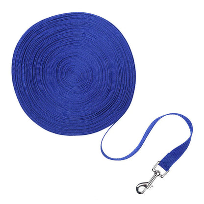 Premium Long Dog Training Leash for Obedience and Recall - Multiple Length Options (6/15/23/33/50/100 FT)