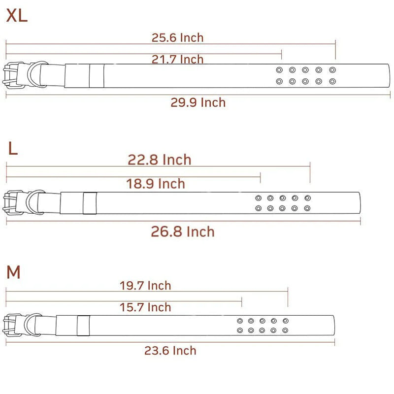 Heavy-Duty 2-Inch Nylon Tactical Dog Collar for Large Breeds with Metal Buckle