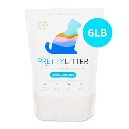 Prettylitter Original Unscented Cat Litter - 6 lbs