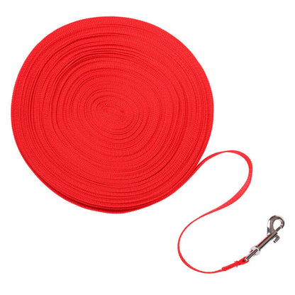 Premium Long Dog Training Leash for Obedience and Recall - Multiple Length Options (6/15/23/33/50/100 FT)