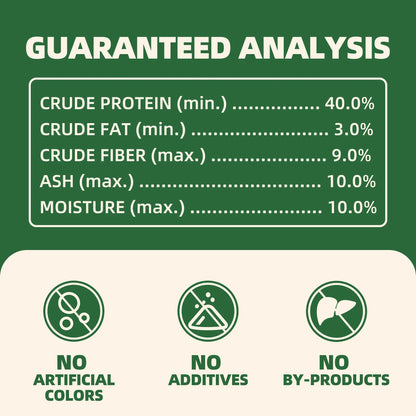 Wellix 7.5Oz Freeze-Dried Chicken Formula Cat Grass Food Topper for Cats and Dogs - Enriched with Egg Yolk and Cat Grass for Hairball Control and Gut Health - Low Calorie and Nutritious
