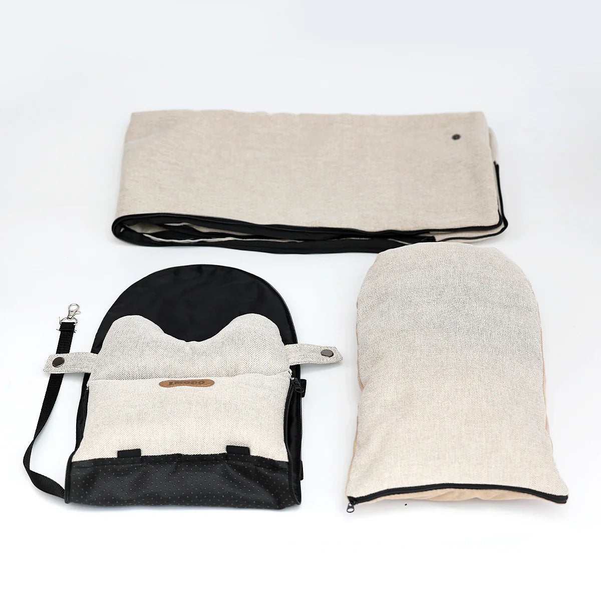 Portable Dog Car Seat Bed and Carrier for Small Pets - Travel Safety Accessories